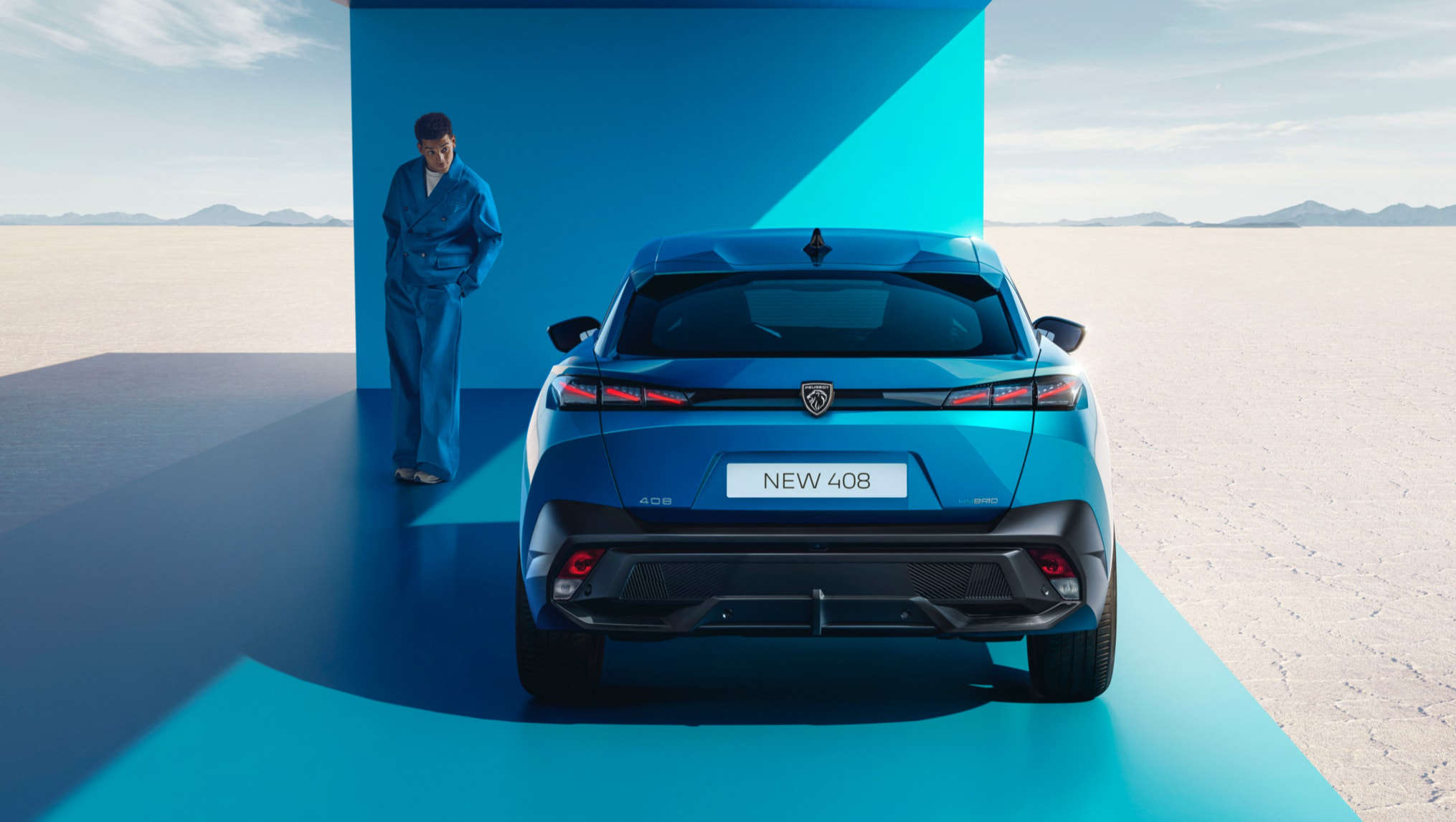 Peugeot 408, вигляд ззаду