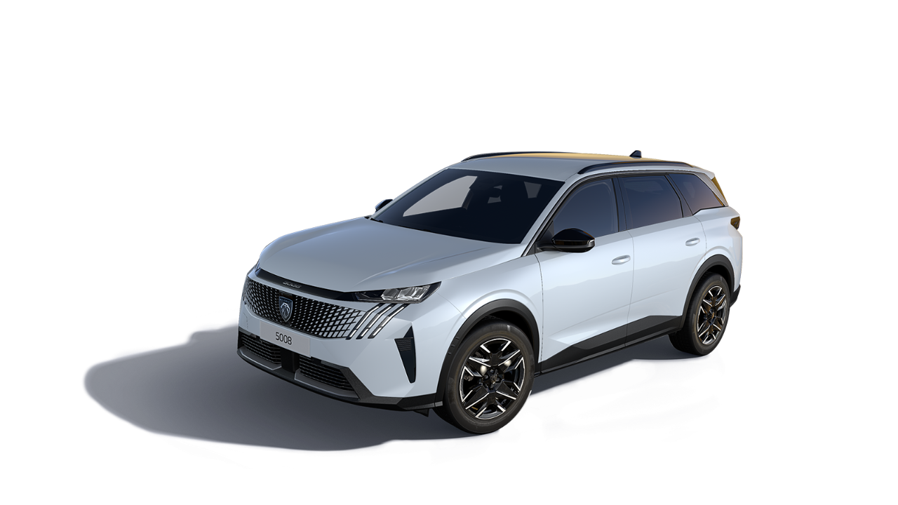 Peugeot 5008 у комплектації Allure білого кольору