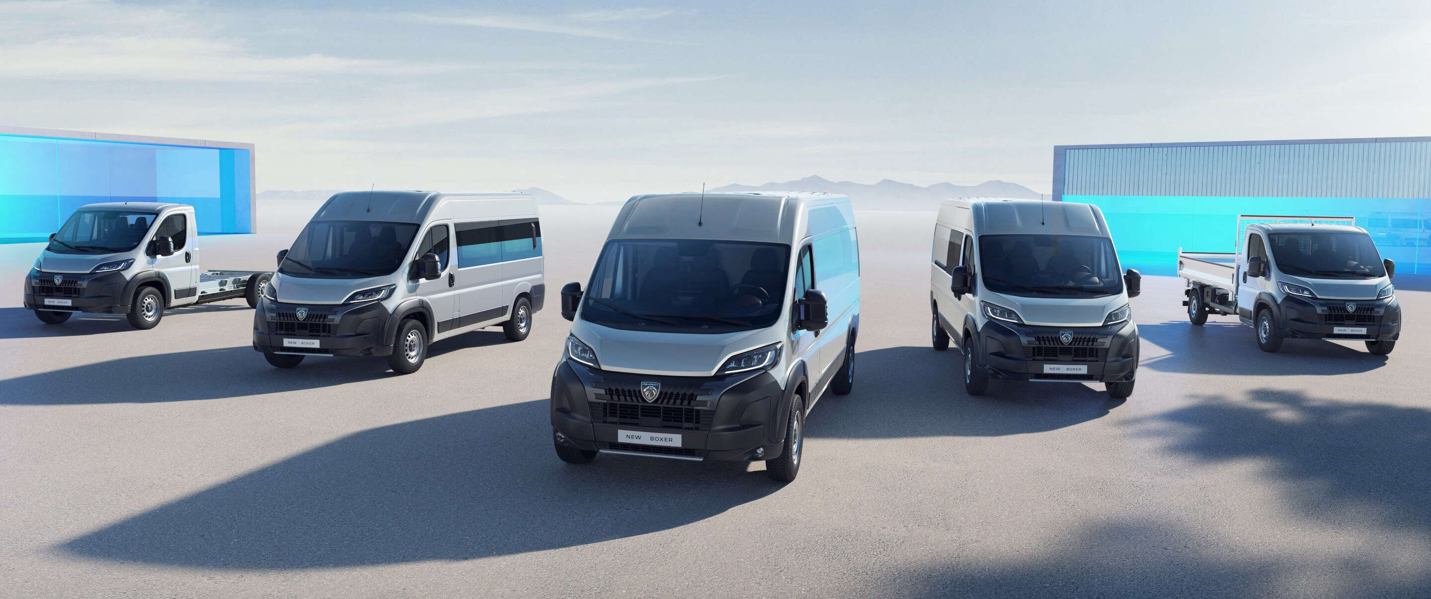 Новий Peugeot Boxer, різні модифікації