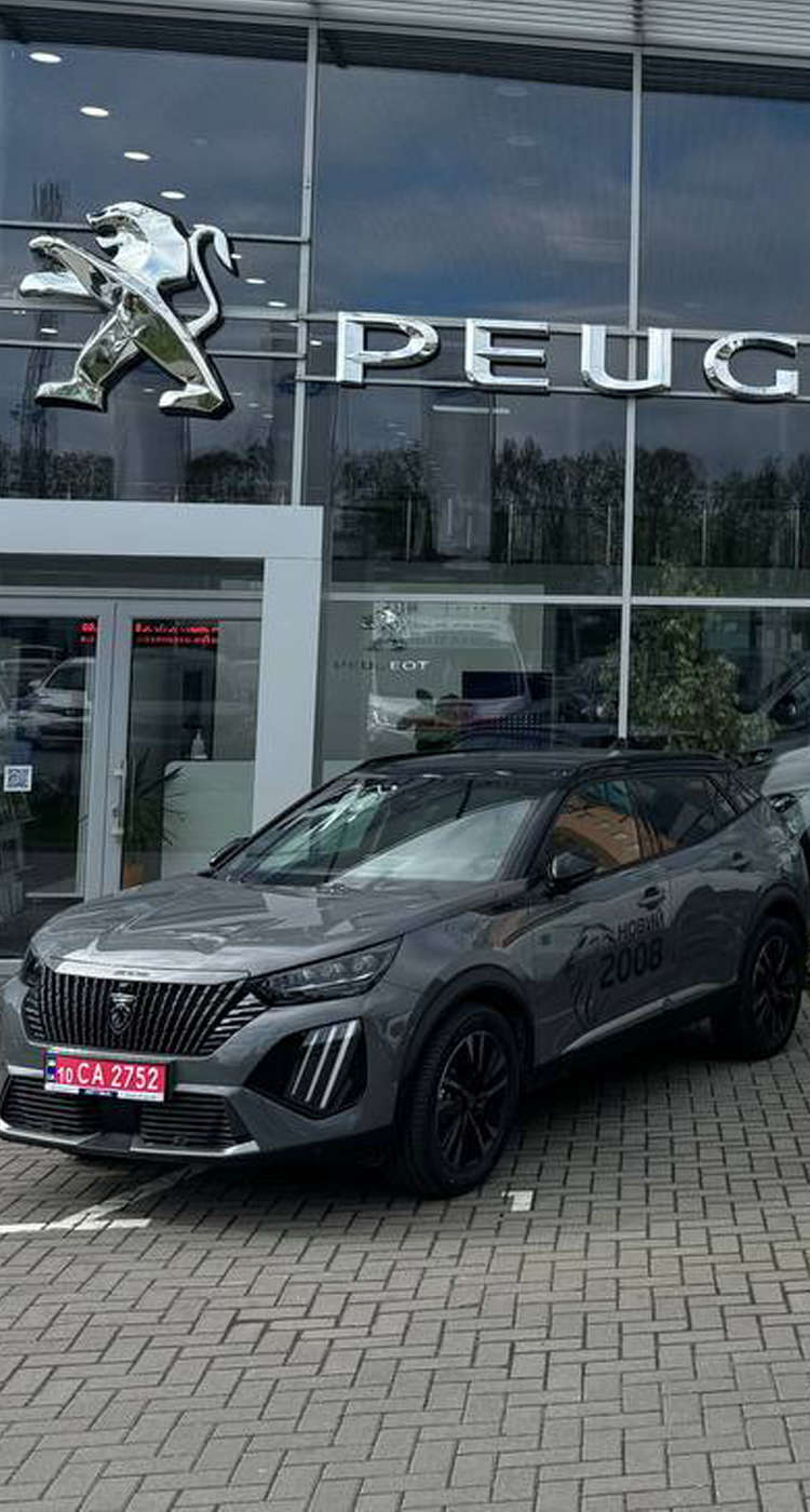 Фасад автосалону Peugeot «Автовінн» у Вінниці